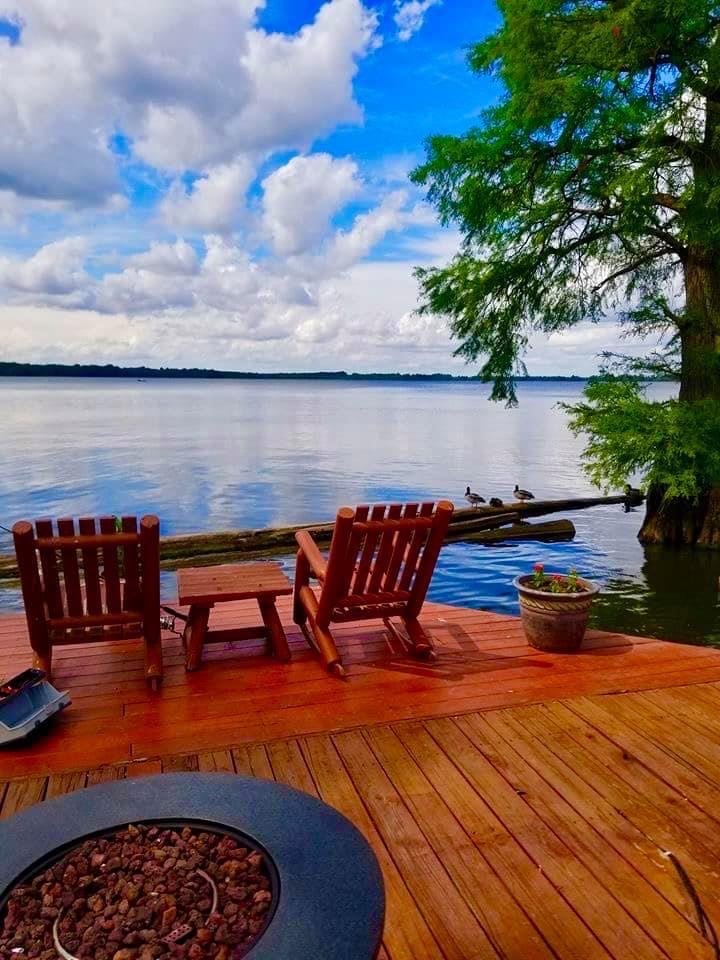 Blue Bank Resort deck view