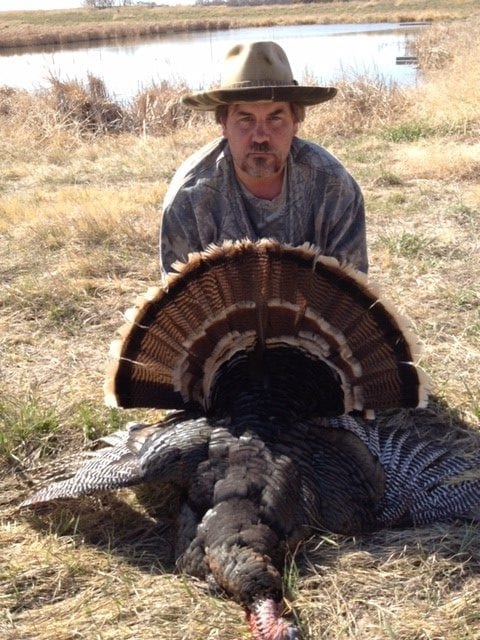 Colorado Outdoor Sports Club Owner Win Ewbank with Spring Turkey