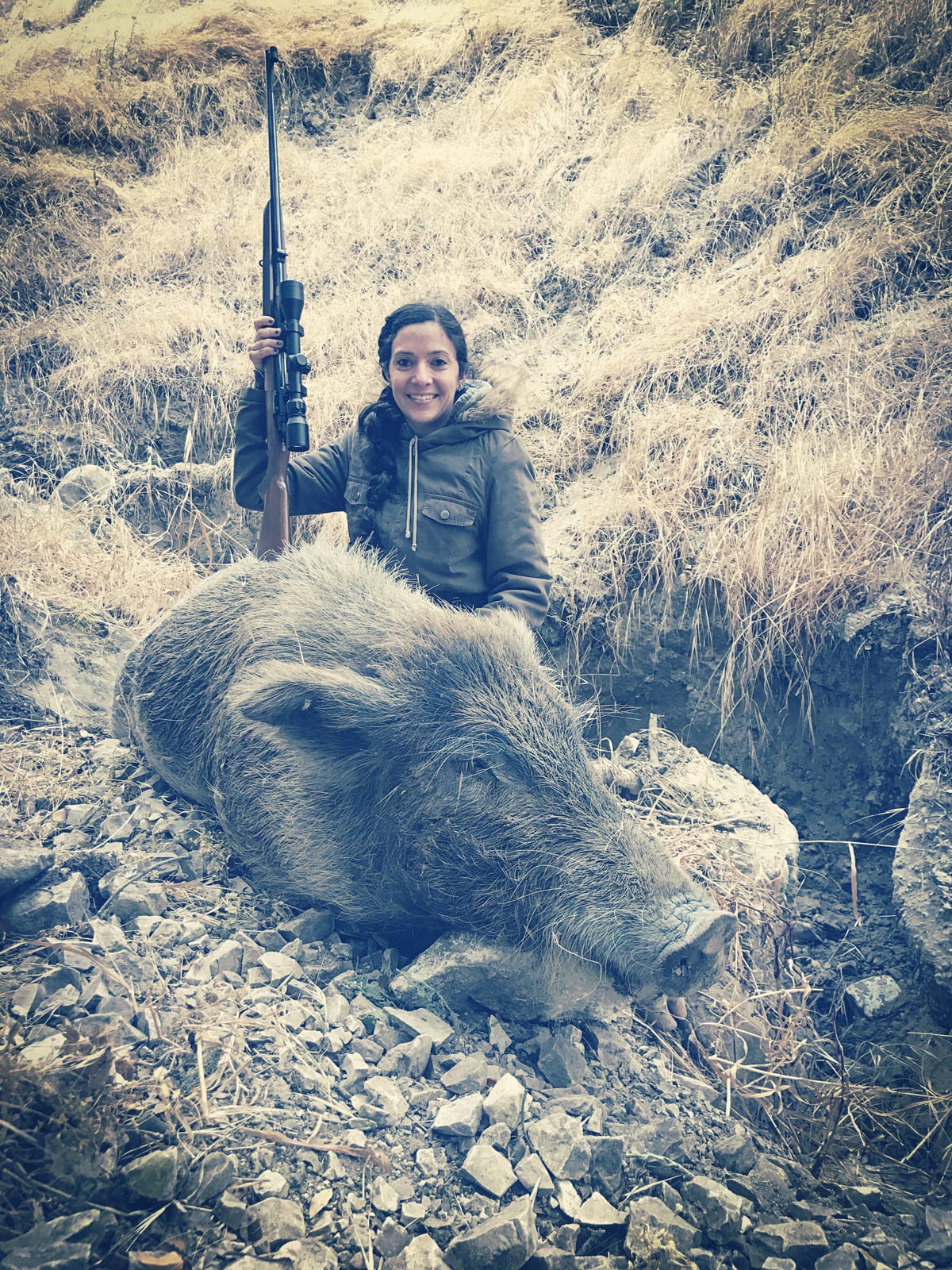 pig hunting