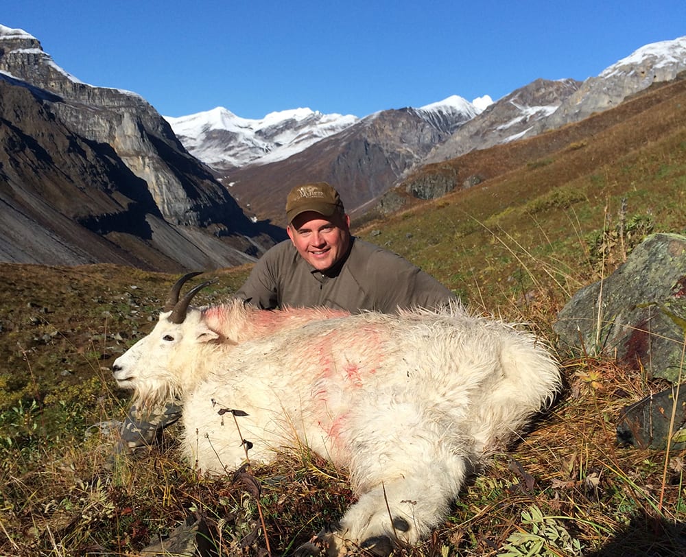 Trophy Mountain Goat Hunt in Alaska
