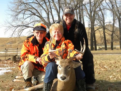 Successful whitetail hunt