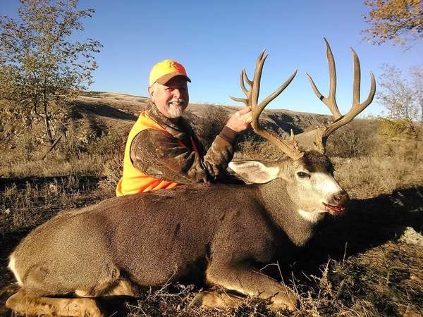 Mule Deer harvestd on one of our private ranches
