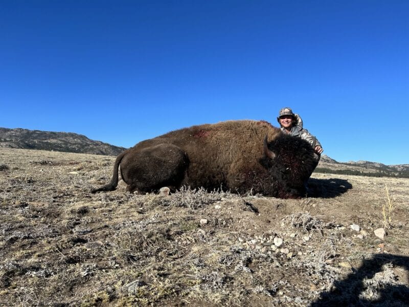 Bison, Wyoming, Ranch, hunting